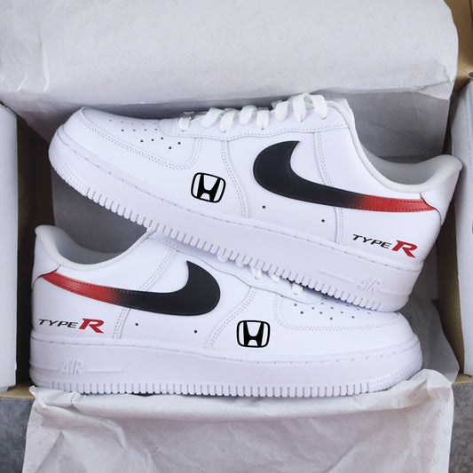 nike air force 1 custom honda civic type r vtec jdm sneaker street racing tuning