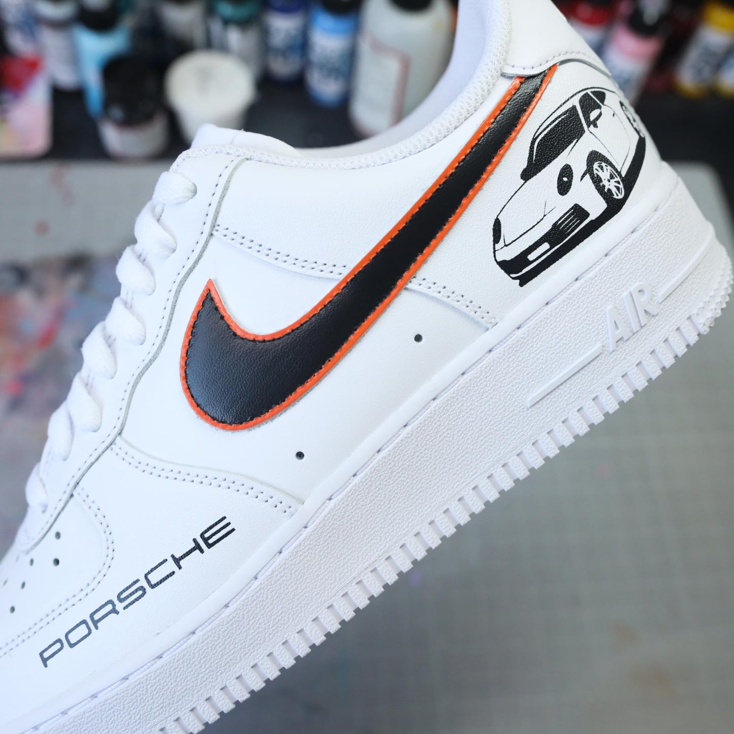 nike air force 1 custom porsche 911 sneakers custom racing nike bmw air af1 audi
