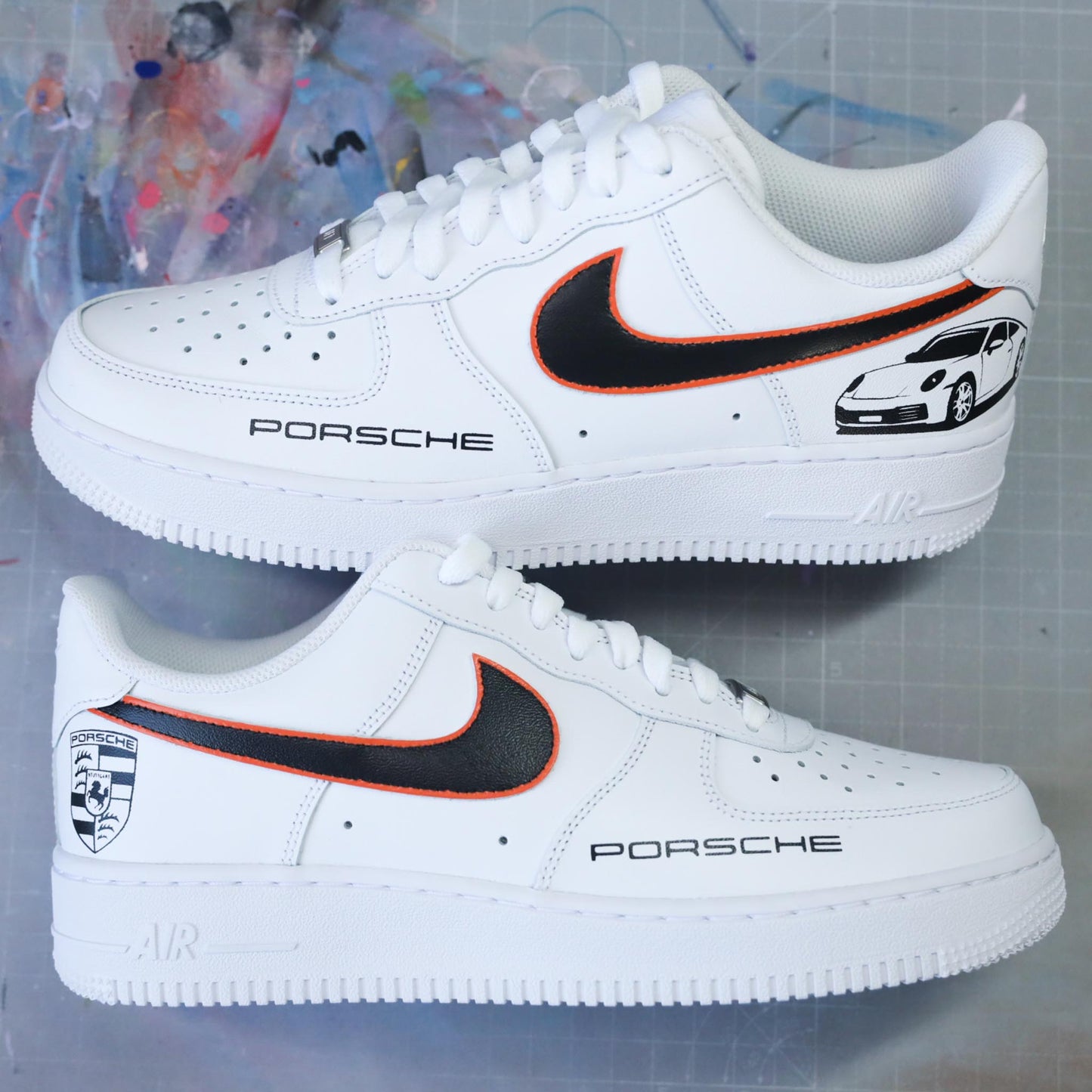 nike air force 1 custom porsche 911 sneakers custom racing nike bmw air af1 audi
