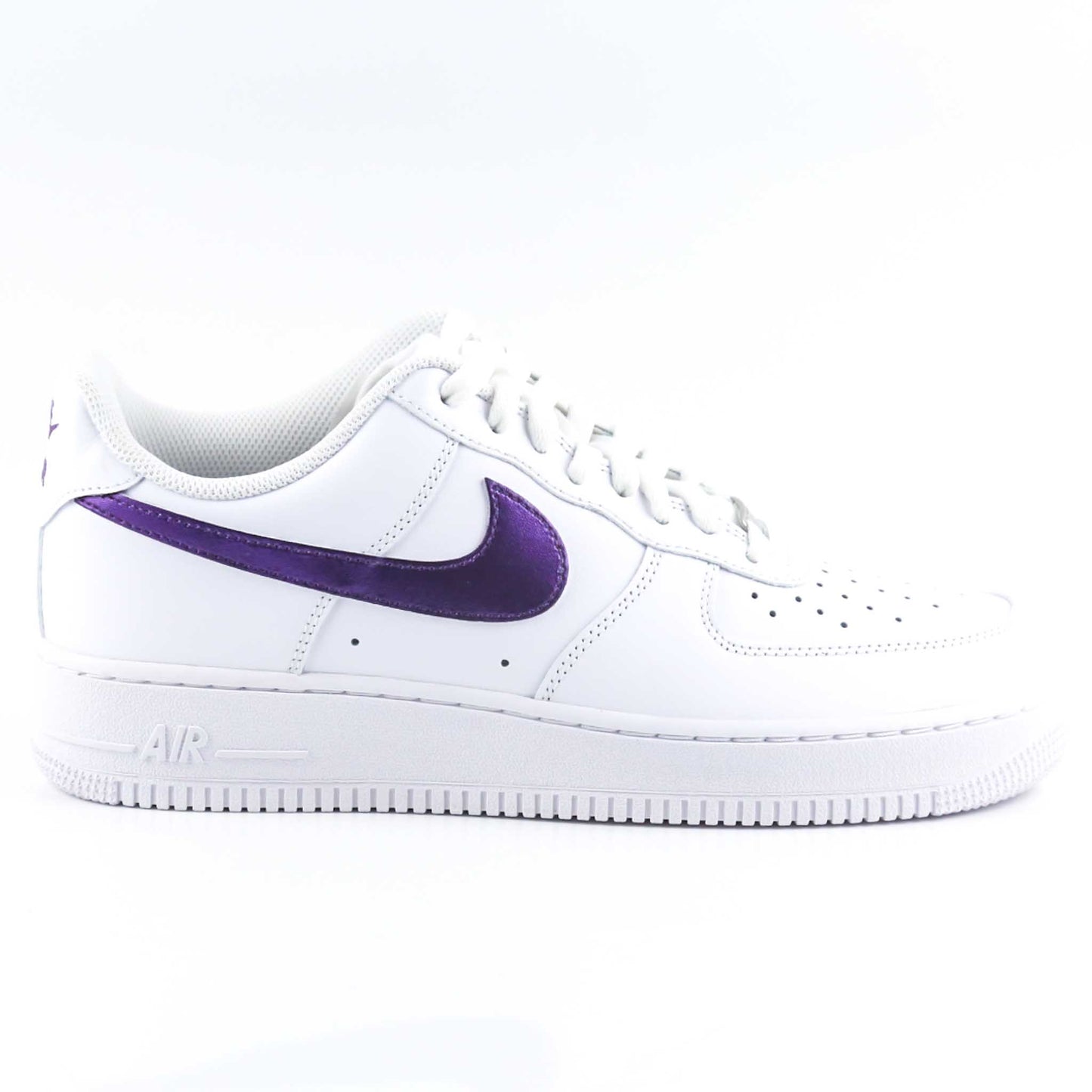 nike air force one custom violet métallisé baskets custom pour femme nike af1 pastel sneakers custom personnalisable