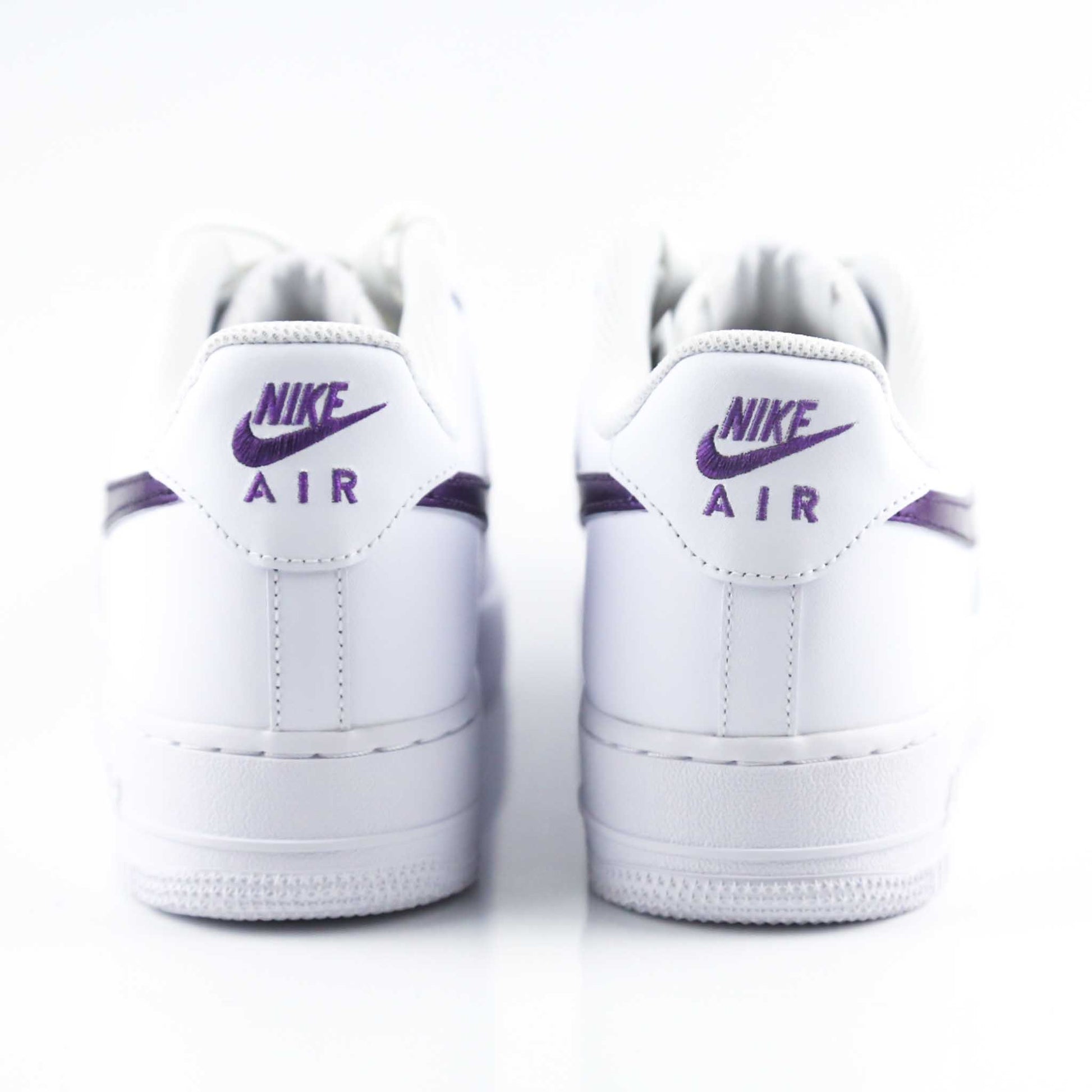 nike air force one custom violet métallisé baskets custom pour femme nike af1 pastel sneakers custom personnalisable