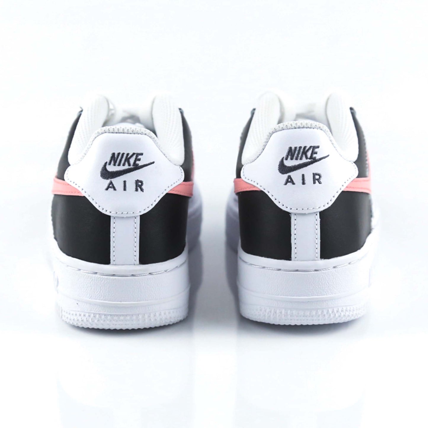 nike air force 1 cartoon sneakers custom noir rose pour femme af1 custom sketch pastel
