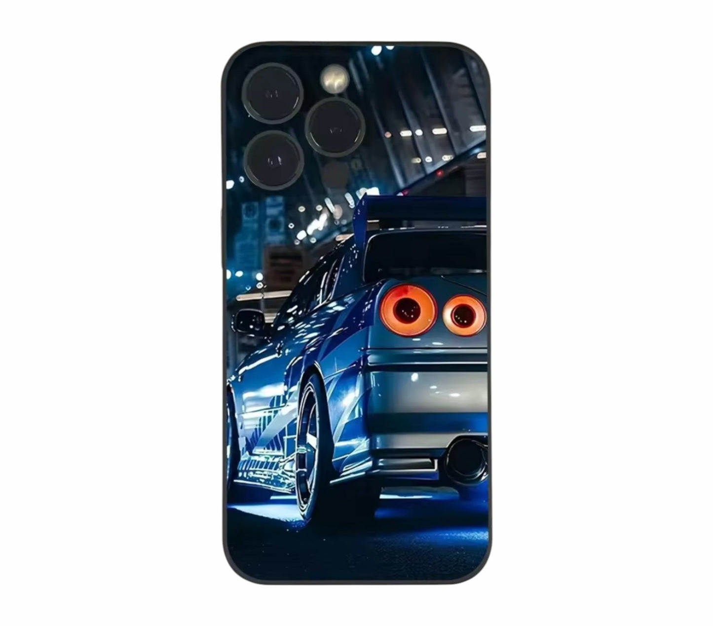 Coque iPhone Fast and Furious avec Nissan Skyline GTR R34 Paul Walker Brian O’Connor - Étui protecteur
