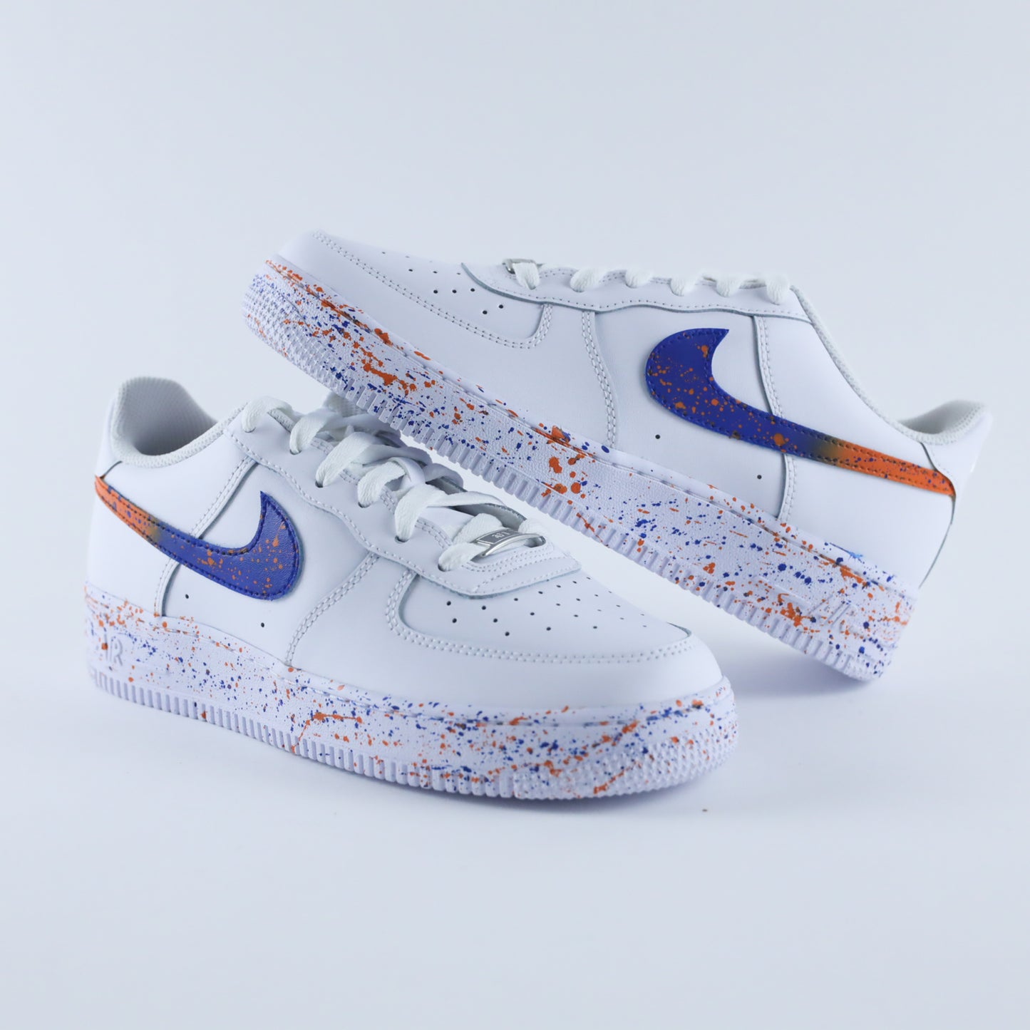 nike air force 1 custom new york knicks sneakers custom nba af1 personnalisées basketball NY pour homme nike bleu orange goku dragon ball z