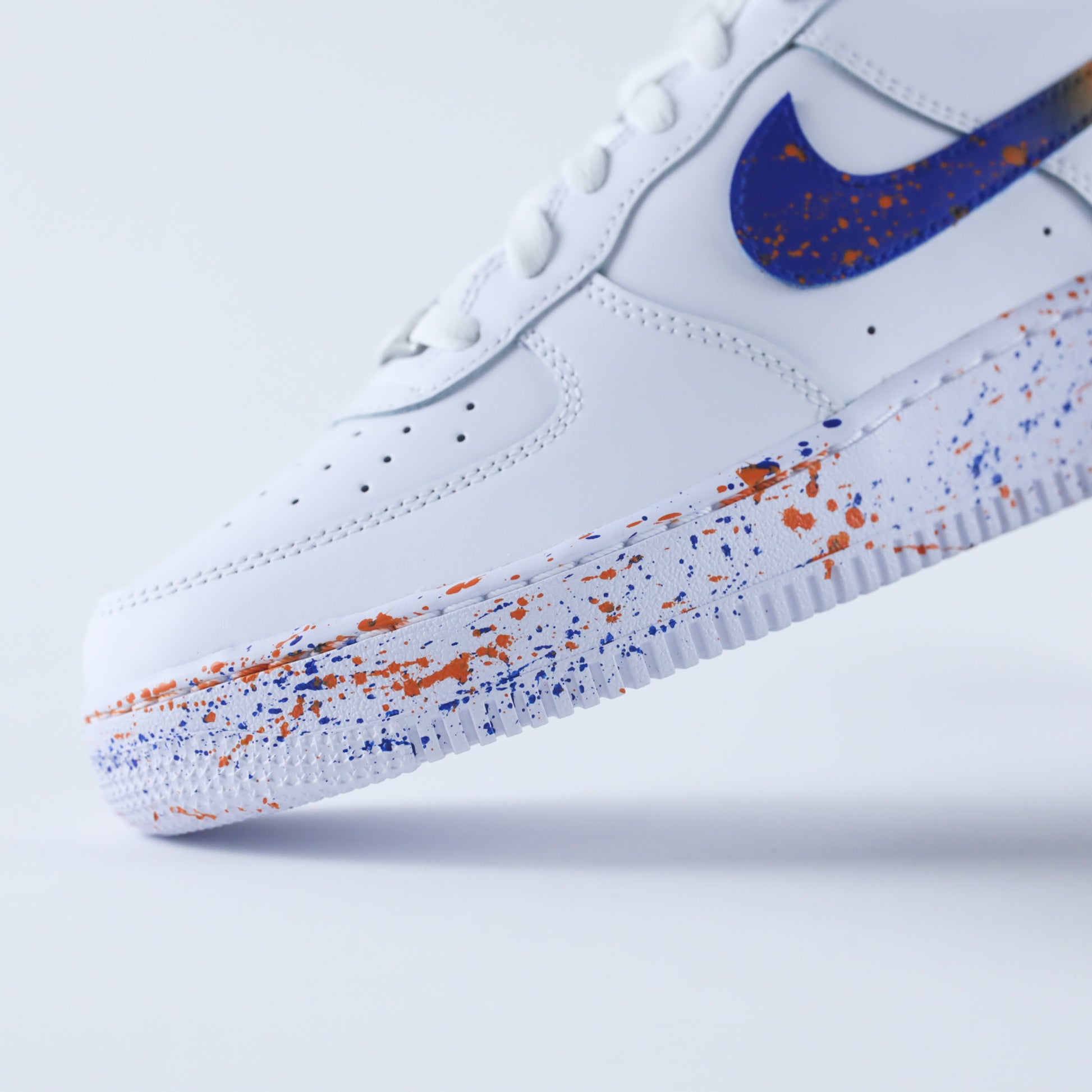 nike air force 1 custom new york knicks sneakers custom nba af1 personnalisées basketball NY pour homme nike bleu orange goku dragon ball z