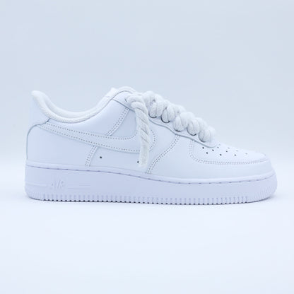 nike air force 1 gros lacets blancs sneakers nike rope laces AF1 lacets corde pour homme sneakers hype big laces