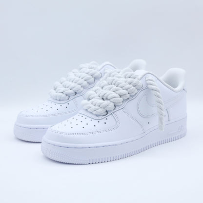 nike air force 1 gros lacets blancs sneakers nike rope laces AF1 lacets corde pour homme sneakers hype big laces