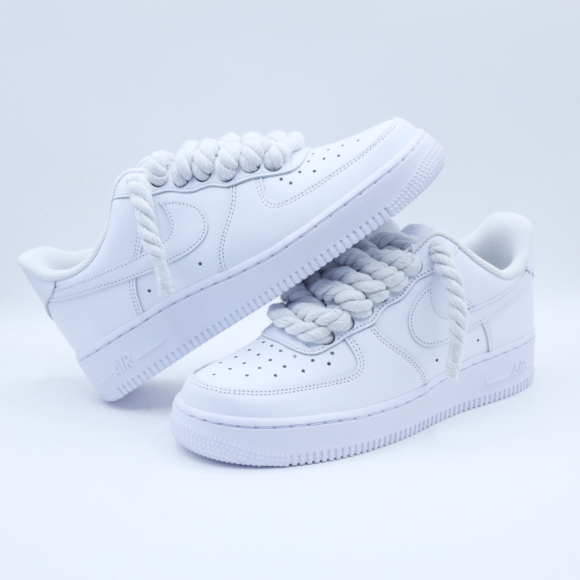 nike air force 1 gros lacets blancs sneakers nike rope laces AF1 lacets corde pour homme sneakers hype big laces