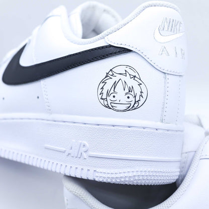 nike air force 1 custom one piece luffy sneakers custom manga pour homme baskets personnalisées roronoa zoro af1 personnalisable