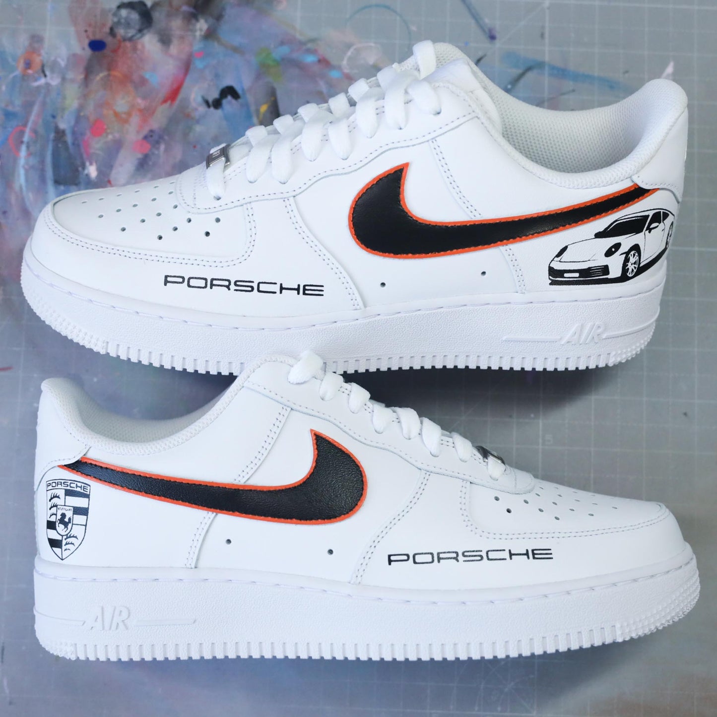 nike air force 1 custom porsche 911 sneakers custom racing nike bmw air af1 audi 