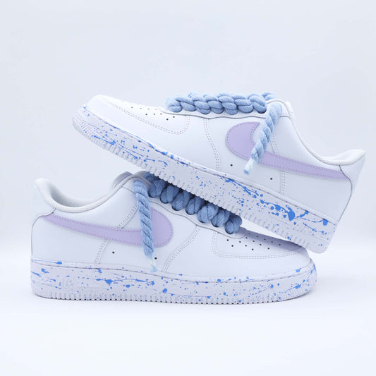 Lacets corde et splash - Air Force 1