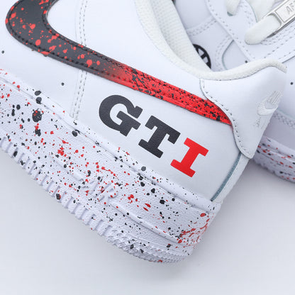 nike air force 1 golf gti sneakers custom volkswagen af1 racing nike bmw dodge srt