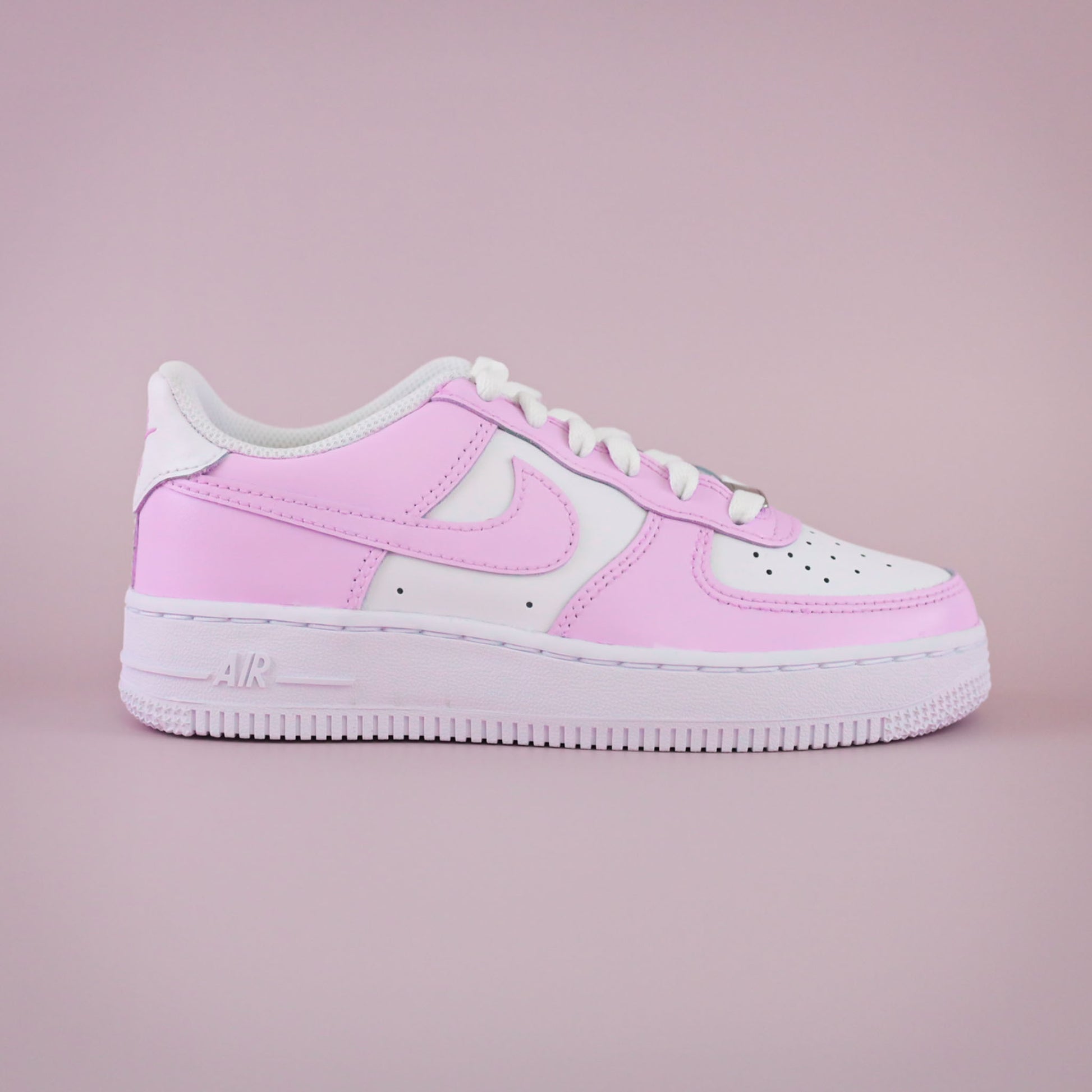Pastel Air Force Fille Rose Nike Air Force Custom