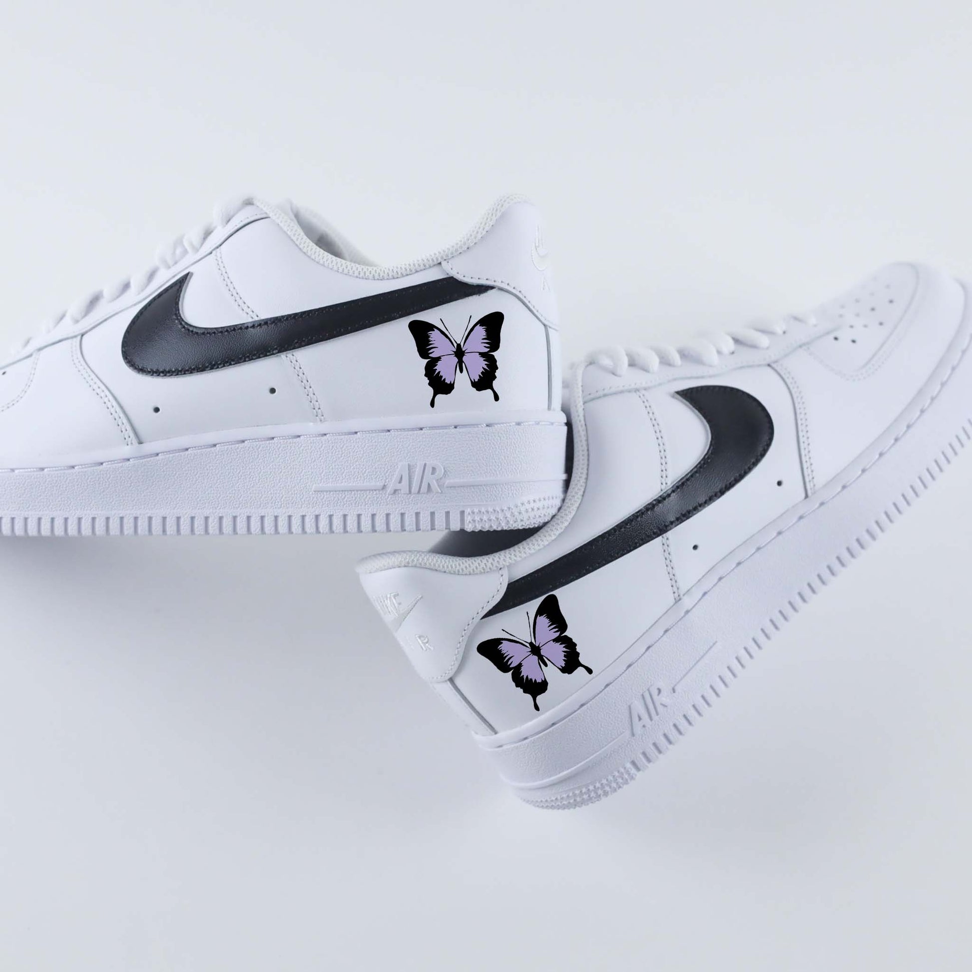 HOT Basket Nike Air Force Avec Papillon Nike Air Force Custom