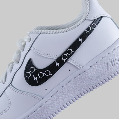 nike air force 1 custom harry potter baskets personnalisées pour femme nike personnalisable poudlard af1 sorciers