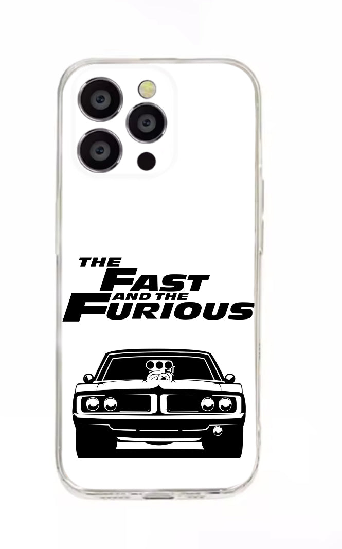 Coque iPhone 16 Fast and Furious design muscle car toretto coque paul walker skyline GTR-34