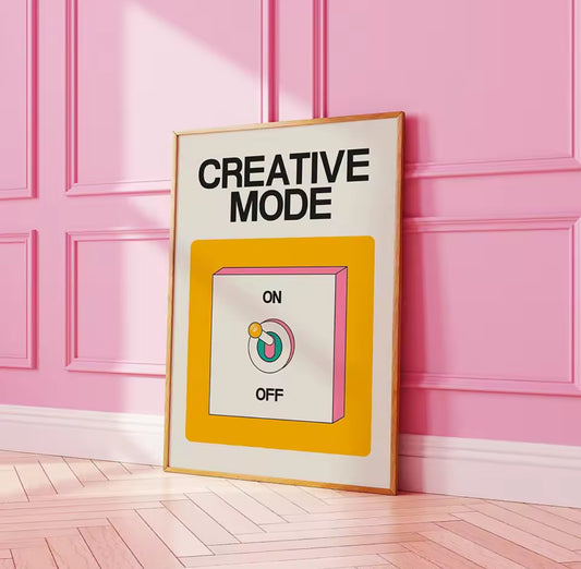 Affiche artistique pop art minimaliste – Inspiration et créativité
