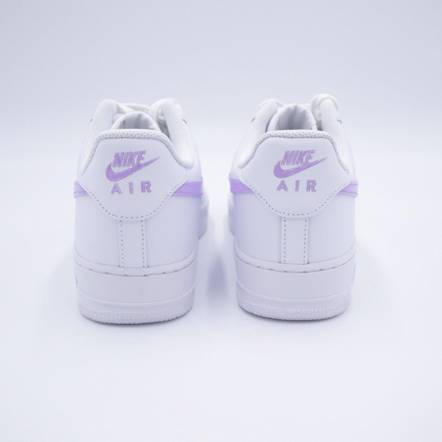 nike air force 1 custom lila sneakers nike femme violet clair af1 pastel unisexe 