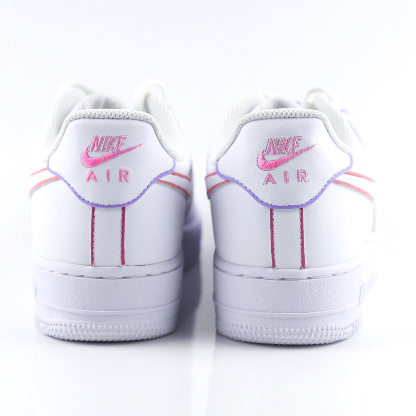 nike air force 1 contours pastel outline sneakers femme af1 rose violet clair