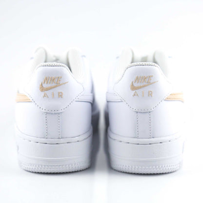 nike air force 1 custom beige clair pour femme baskets custom pastel pour enfants sneakers nike personnalisables