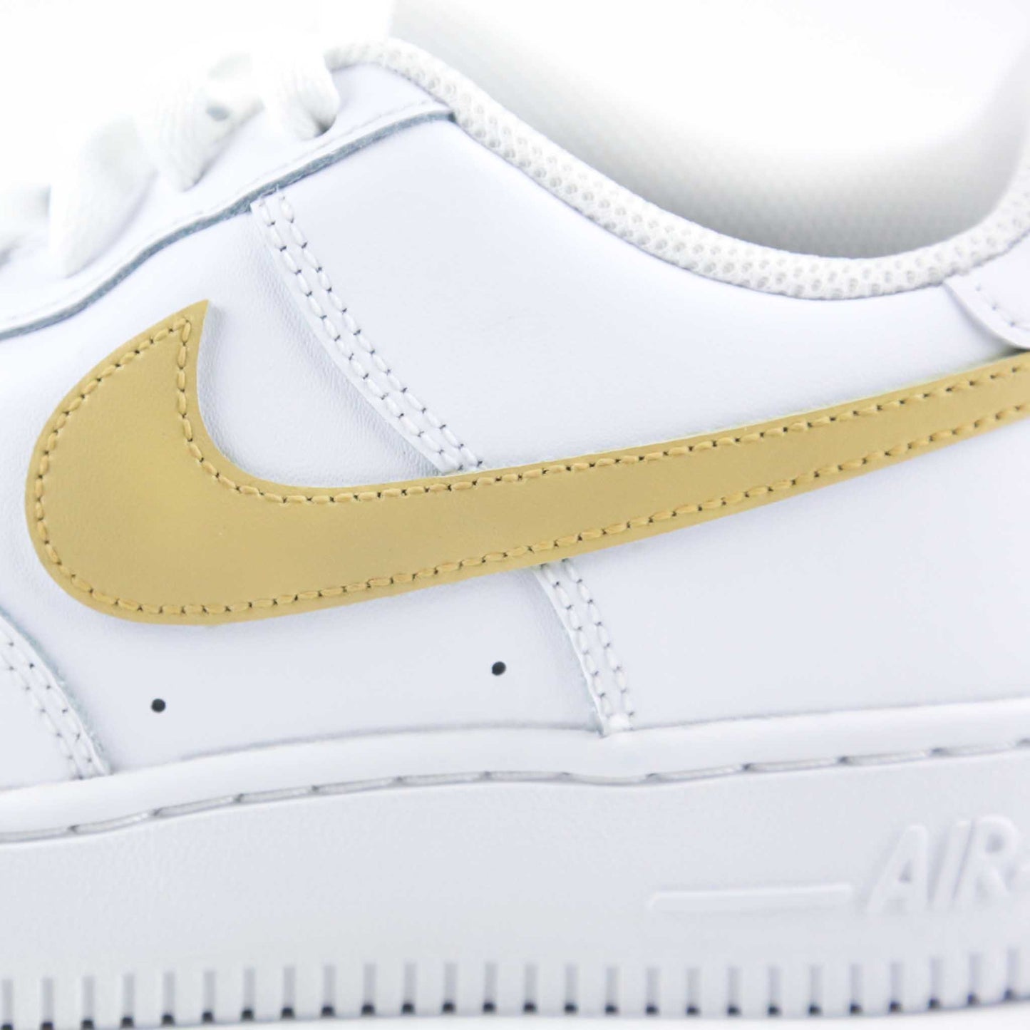 nike air force 1 custom beige sable baskets custom pour femme sneakers personnalisable af1 pastel