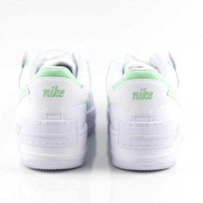 nike air force 1 shadow menthe nike af1 vert pastel pour femme baskets personnalisées sneakers custom 