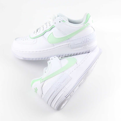 nike air force 1 shadow menthe nike af1 vert pastel pour femme baskets personnalisées sneakers custom 