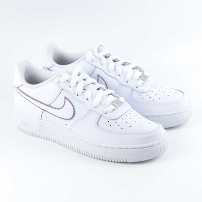nike air force 1 custom mocha sneakers personnalisé marron pour femme nike af1 customisé baskets custom enfants nike pas cher
