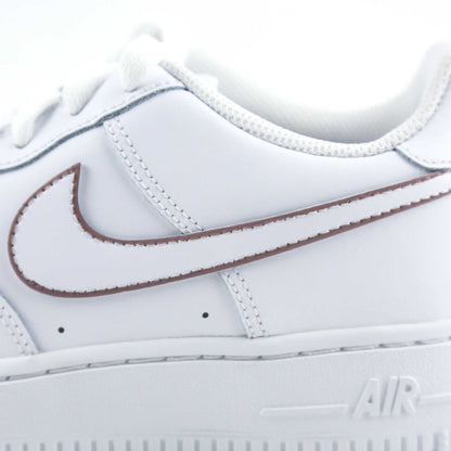 nike air force 1 custom mocha sneakers personnalisé marron pour femme nike af1 customisé baskets custom enfants nike pas cher