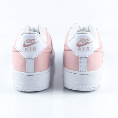 nike air force 1 custom rose pastel pour femme sneakers custom af1 personnalisable 