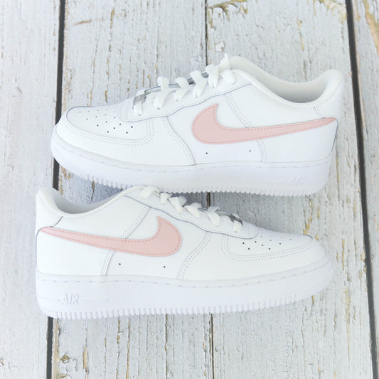 air force 1 personnalisées pour femme nike custom pastel rose turquoise af1 personnalisable
