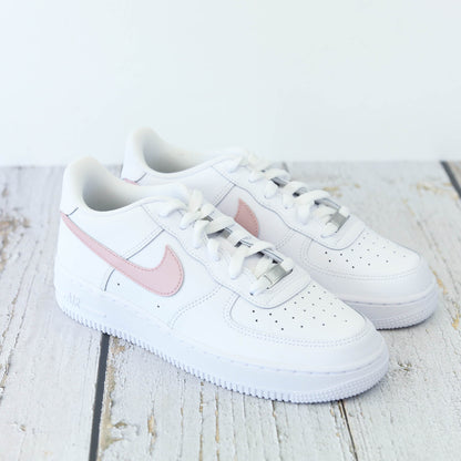 air force 1 personnalisées pour femme nike custom pastel rose turquoise af1 personnalisable
