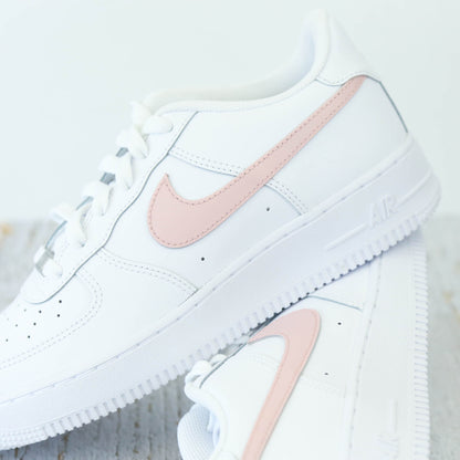 air force 1 personnalisées pour femme nike custom pastel rose turquoise af1 personnalisable
