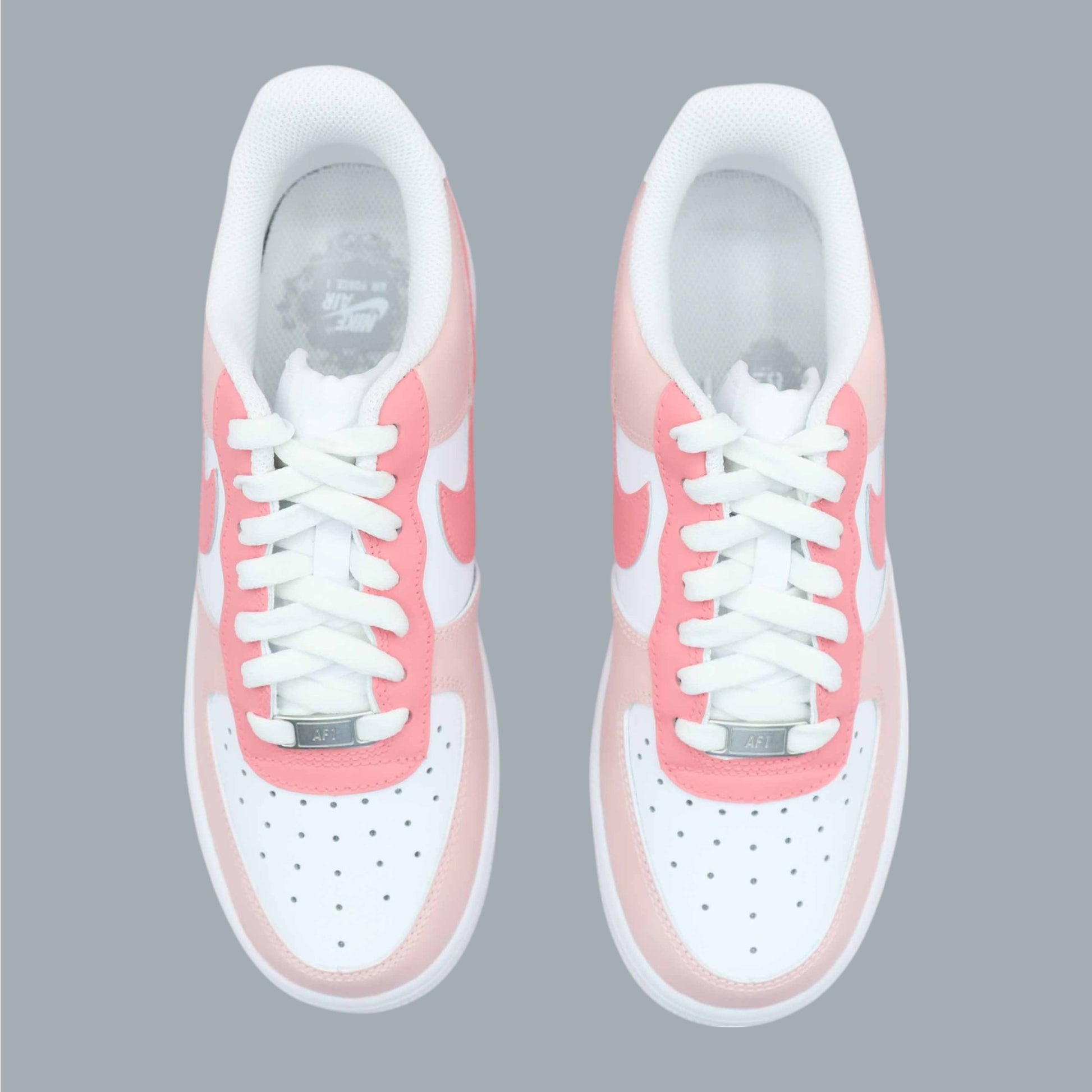 nike air force 1 rose pour femme baskets custom pastel enfants sneakers personnalisable af1 pastel